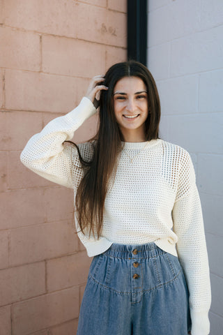 Jasmine Sweater, Off White