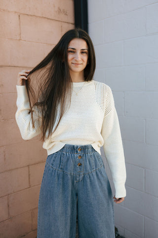 Jasmine Sweater, Off White