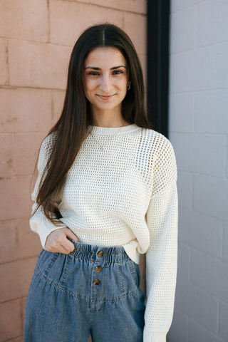 Jasmine Sweater, Off White