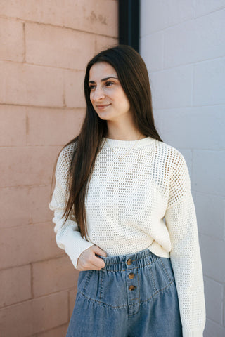 Jasmine Sweater, Off White
