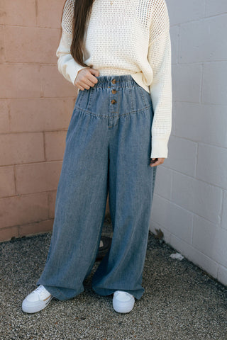 York Front Denim Pants