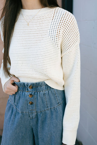 Jasmine Sweater, Off White