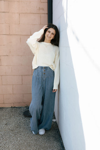 York Front Denim Pants