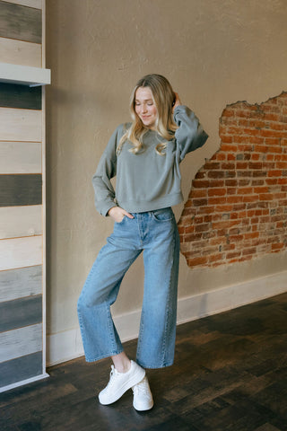 Canton Top, Forest Fog *final sale