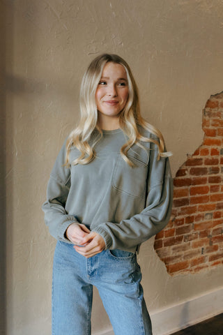 Canton Top, Forest Fog *final sale