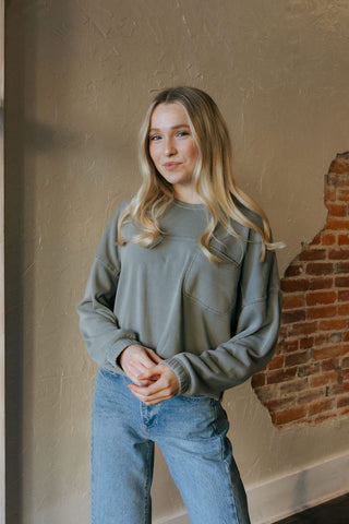 Canton Top, Forest Fog *final sale