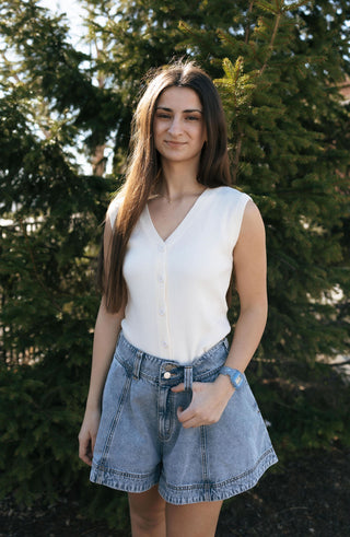 McKenzie Vest, White