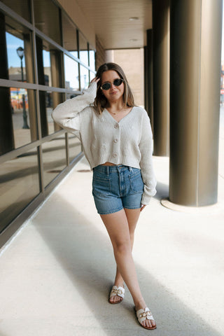 Fleur Cardigan, Parchment by Z Supply