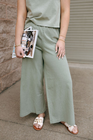 Scout Flare Pants, Avocado by Z Supply