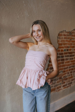 Paige Blouse, Pink