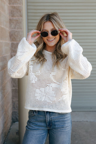 Yael Sweater, Sea Salt by Z Supply
