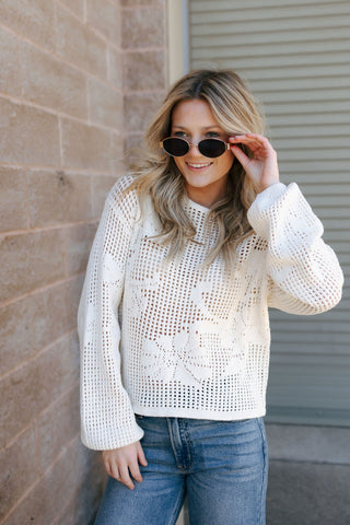 Yael Sweater, Sea Salt by Z Supply