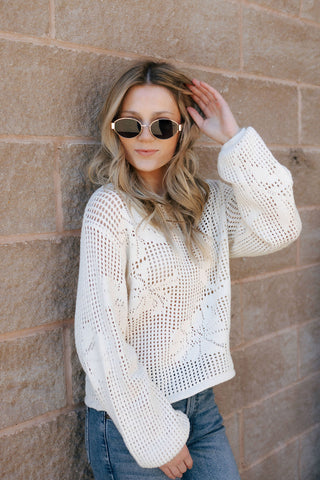 Yael Sweater, Sea Salt by Z Supply