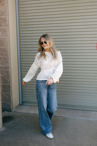 Yael Sweater, Sea Salt by Z Supply