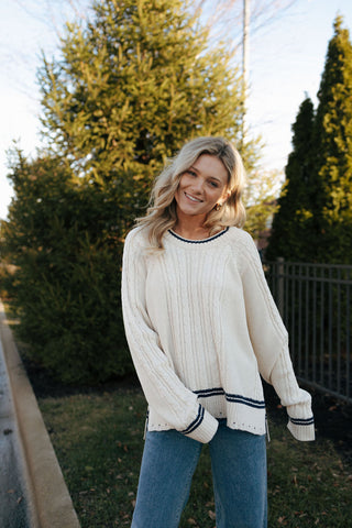 Annandale Pullover, Natural *final sale
