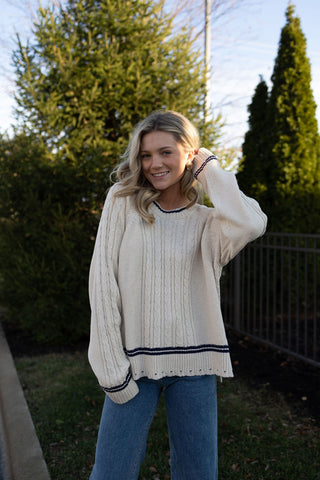 Annandale Pullover, Natural *final sale