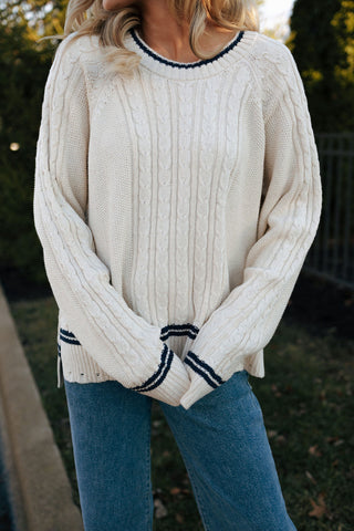 Annandale Pullover, Natural *final sale