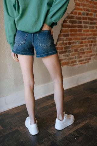 Patch Pocket Short, Med by Just Black Denim