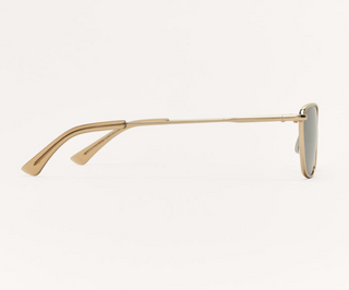 Catwalk Sunglasses by Z Supply, Gold-Bronze