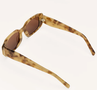 Off Duty Sunglasses by Z Supply, Blonde Tort