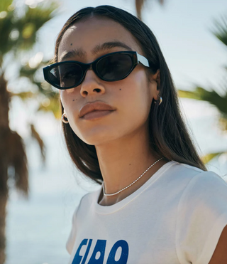 Heatwave Sunglasses by Z Supply, Black-Gray