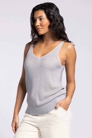 Lola Tank, Gray *final sale
