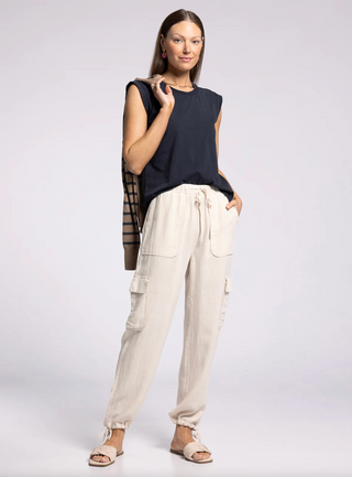 Briston Pants, Taupe Heather *final sale