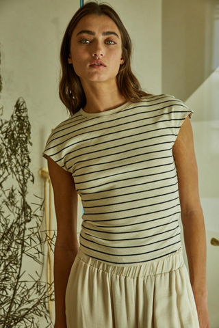 Hyde Striped Knit Top *final sale