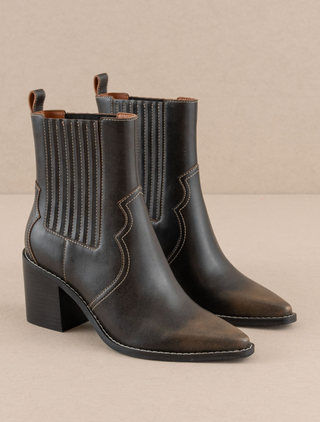 Addison Boots, Coffee *final sale*