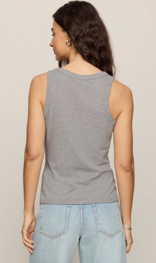 Z Supply Select Airy Tank, Heather Gray - The Red Thread Boutique