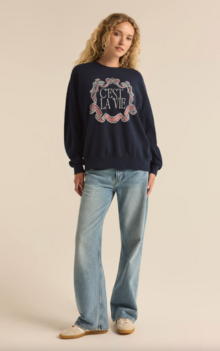 La Vie Sunday Sweatshirt by Z Supply *final sale