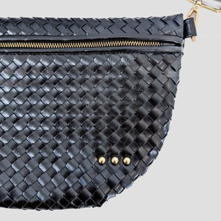 Westlyn Woven Bum Bag, Checkered Blush