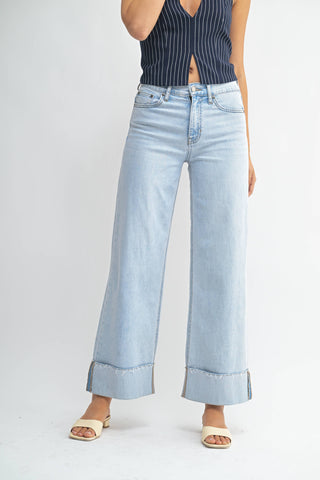 Cuffed Wide Ankle