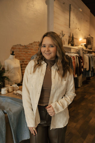 Adoria Top, Creme - The Red Thread Boutique