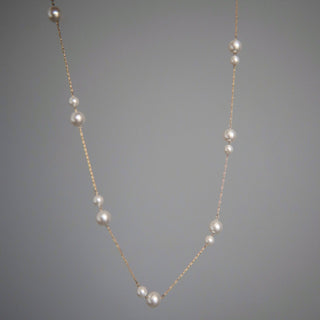 Alina Double Pearl Necklace - The Red Thread Boutique