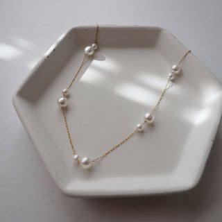 Alina Double Pearl Necklace - The Red Thread Boutique
