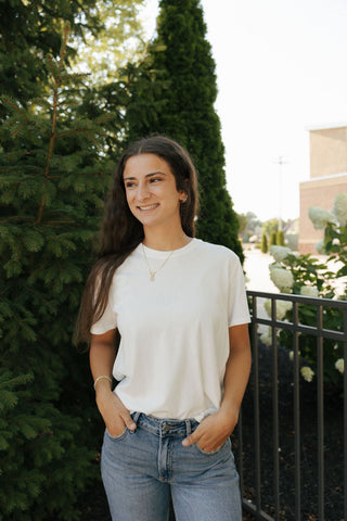 All and Everything Tee, Off White - The Red Thread Boutique