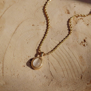 Annabelle necklace: White - The Red Thread Boutique