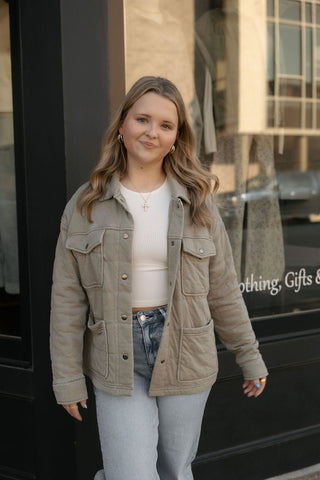 Arista Jacket, Sage - The Red Thread Boutique