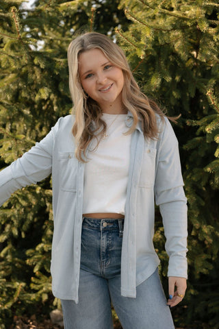 Asher Tee, White - The Red Thread Boutique