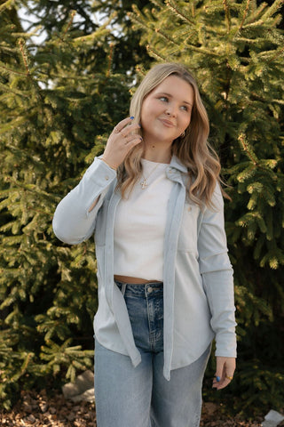 Asher Tee, White - The Red Thread Boutique