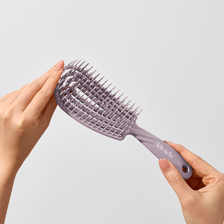 Detangling Flexi Brush - Soft Violet - The Red Thread Boutique