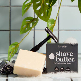 Black Perfect Glide Safety Razor - The Red Thread Boutique