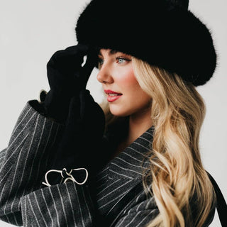 Bow Gloves: Red - The Red Thread Boutique