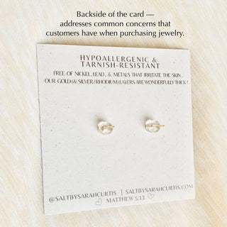 Bow Stud Earrings - The Red Thread Boutique