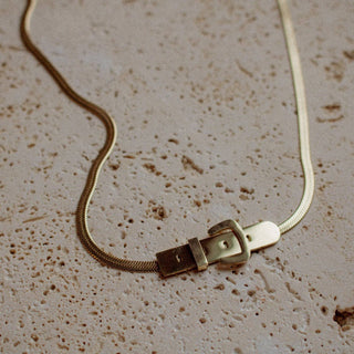 Buckle necklace - The Red Thread Boutique