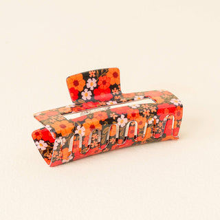 Claw Clip-Wild About You Navy *final sale