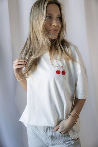 Cherry on Top Graphic Tee - The Red Thread Boutique