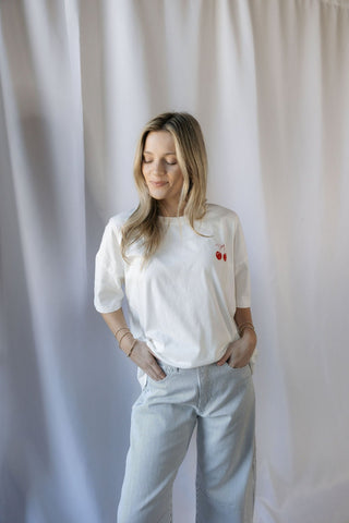 Cherry on Top Graphic Tee - The Red Thread Boutique