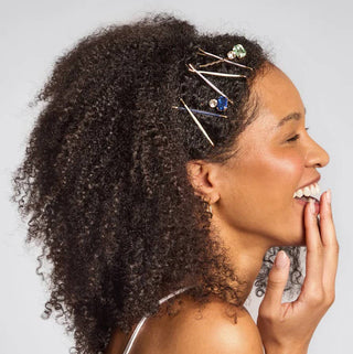 Cloud & Gem Bobby Pins 8pc Set - Garden Bouquet - The Red Thread Boutique